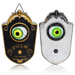 Ciondolo decorativo con suono horror incandescente per campanello con un occhio solo di Halloween, Black, White, Green Eye Spider, Red Eye Spider