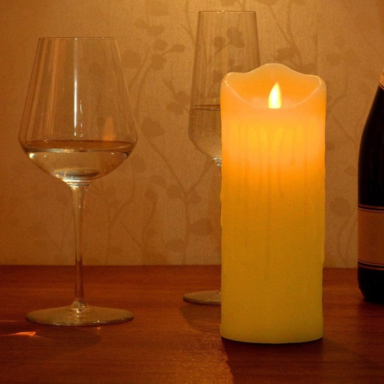 Luci a candela elettroniche a LED Puntelli per decorazioni natalizie di Halloween, dimensioni:, 7.5x10cm, 7.5x12.5cm, 7.5x15cm, 7.5x17.5cm, 7.5x20cm