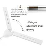 TD6 Portacellulare per studenti Portapenne Protezione per gli occhi Lampada da scrivania USB, White, Pink, Green