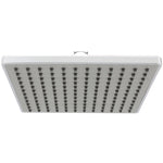 Soffione doccia superiore placcato quadrato da 8 pollici per bagno, 8 inch