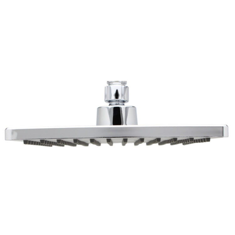 Soffione doccia superiore placcato quadrato da 8 pollici per bagno, 8 inch