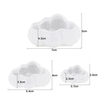 Stampo in silicone per specchio fai-da-te da 10 pezzi, Small, Medium, Large