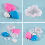 Stampo in silicone per specchio fai-da-te da 10 pezzi, Small, Medium, Large