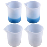 Silicone epossidico in cristallo da 10 pezzi con misurino da 100 ml, 10 PCS 100ml