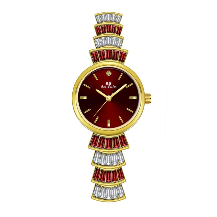 BS Bee Sister FA1700 Orologio da polso donna con diamanti