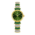 BS Bee Sister FA1700 Orologio da polso da donna con intarsio di diamanti Orologio da polso Symphony, Golden Red, Silver -red, Golden Green, Silver Green