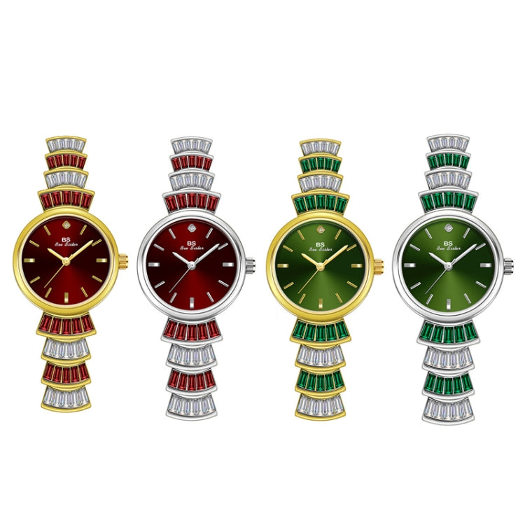 BS Bee Sister FA1700 Orologio da polso donna con diamanti