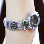 BS Bee Sister FA1700 Orologio da polso donna con diamanti