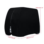 Copertura antipolvere per carrello da golf in tessuto Oxford 210D, 242 x 122 x 168 cm, 275 x 122 x 168 cm, 285 x 122 x 168cm