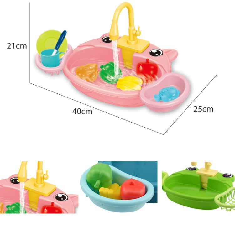 Giocattolo lavastoviglie elettrica ad acqua per bambini