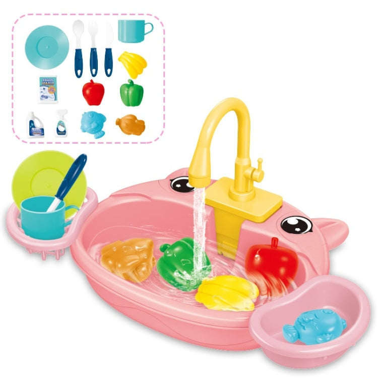Giocattolo lavastoviglie elettrica ad acqua per bambini