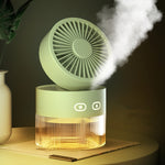 Ventola di raffreddamento ad acqua USB pieghevole 350ml