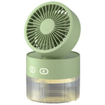 Ventola di raffreddamento ad acqua USB pieghevole 350ml