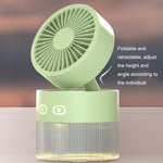 Ventola di raffreddamento ad acqua USB pieghevole 350ml