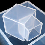 Crystal Drop Glue Square Gel di silice Stampo fai-da-te Modello di decorazione di gioielli fatti a mano, 20 PCS 20mm, 20 PCS 25mm, 10 PCS 35mm, 4 PCS 40mm, 4 PCS 50mm, 4 PCS 65mm