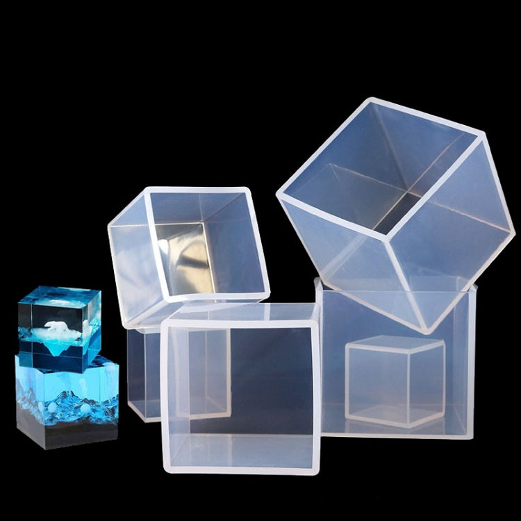Crystal Drop Glue Square Gel di silice Stampo fai-da-te Modello di decorazione di gioielli fatti a mano, 20 PCS 20mm, 20 PCS 25mm, 10 PCS 35mm, 4 PCS 40mm, 4 PCS 50mm, 4 PCS 65mm