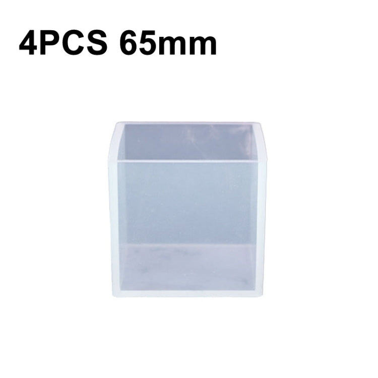 Crystal Drop Glue Square Gel di silice Stampo fai-da-te Modello di decorazione di gioielli fatti a mano, 20 PCS 20mm, 20 PCS 25mm, 10 PCS 35mm, 4 PCS 40mm, 4 PCS 50mm, 4 PCS 65mm