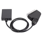 Convertitore da HDMI a Scart Adattatore video HD 1080p, HDMI to SCART 1080P
