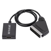 Convertitore da HDMI a Scart Adattatore video HD 1080p, HDMI to SCART 1080P