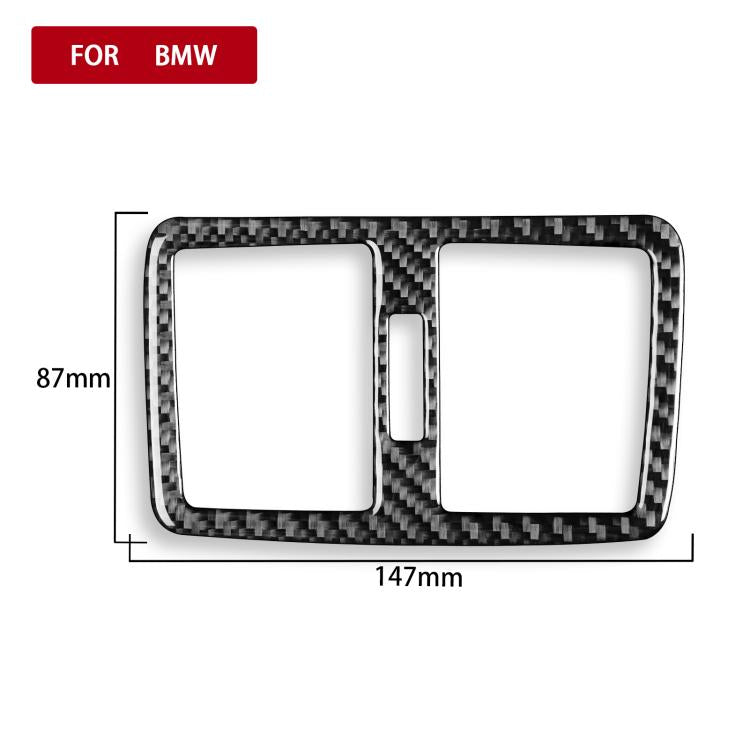 Adesivo per la presa d'aria centrale posteriore per BMW X1 F48/X2 F39