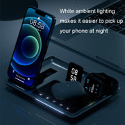 Caricabatterie wireless R11 4 in 1 30W