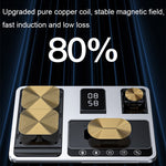 Caricabatterie wireless 4 in 1 30W con luce ambientale
