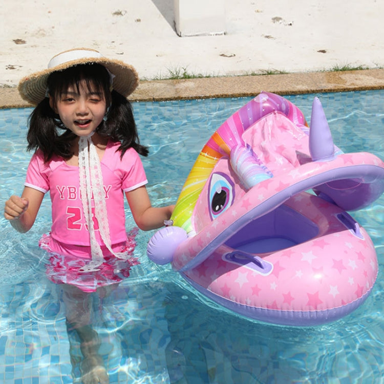 Anello di nuoto animale del fumetto del bambino con la tenda da sole, Swimming Ring With Awning(Green), Swimming Ring With Awning(Purple)