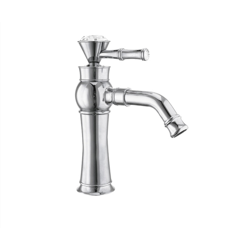 Rubinetto per acqua calda e fredda per lavabo tutto in bronzo, stile:, Electroplated Short Model, Electroplated Short Model+Water Inlet Pipe, Electroplated High Model, Electroplated High Model+Water Inlet Pipe, Gold Short Model                         ...