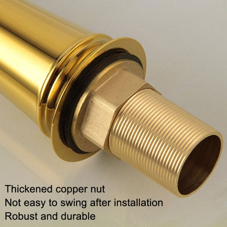 Rubinetto per acqua calda e fredda per lavabo tutto in bronzo, stile:, Electroplated Short Model, Electroplated Short Model+Water Inlet Pipe, Electroplated High Model, Electroplated High Model+Water Inlet Pipe, Gold Short Model                         ...