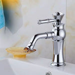 Rubinetto per acqua calda e fredda per lavabo tutto in bronzo, stile:, Electroplated Short Model, Electroplated Short Model+Water Inlet Pipe, Electroplated High Model, Electroplated High Model+Water Inlet Pipe, Gold Short Model                         ...