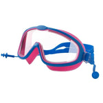 Occhialini da nuoto per bambini con montatura grande antiappannamento con tappi per le orecchie siamesi, Swimming Goggles With Conjoined Earplugs(Black), Swimming Goggles With Conjoined Earplugs(Pink), Swimming Goggles With Conjoined Earplugs(Yellow)  ...