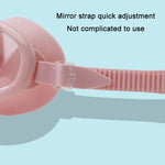 Occhialini da nuoto per bambini con montatura grande antiappannamento con tappi per le orecchie siamesi, Swimming Goggles With Conjoined Earplugs(Black), Swimming Goggles With Conjoined Earplugs(Pink), Swimming Goggles With Conjoined Earplugs(Yellow)  ...