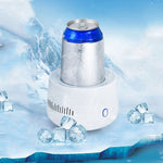 Tazza di refrigerazione per congelatore domestico portatile per mini frigorifero per auto, White