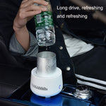 Tazza di refrigerazione per congelatore domestico portatile per mini frigorifero per auto, White