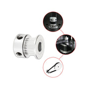 10 PCS GT2 Stampante 3D Puleggia in pelle con trasmissione a ruota sincrona, 20 Tooth 5mm, 20 Tooth 6.35mm, 20 Tooth 8mm, 16 Tooth 6mm, 20 Tooth 4mm Black, 20 Tooth 5mm Black, 20 Tooth 8mm Black