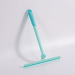 Spazzola per finestra a specchio per uso domestico con tergicristallo rotante a 360 gradi, Blue, Grey, Green, Black