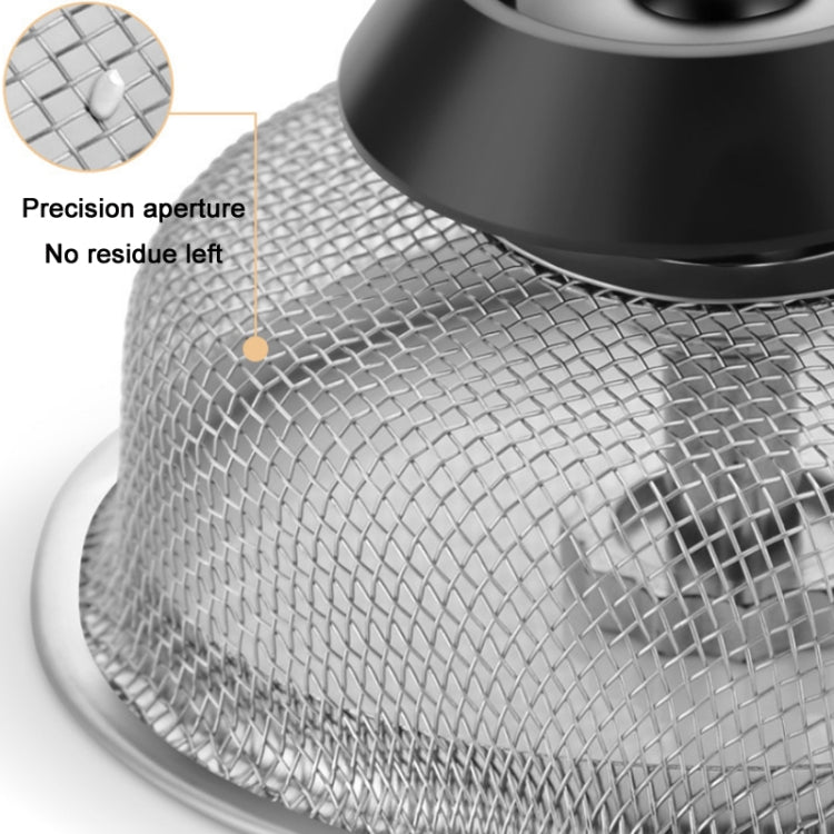 Filtro in acciaio inossidabile anti-intasamento da 2 pezzi per fognatura del lavello della cucina, Dense Net Filter