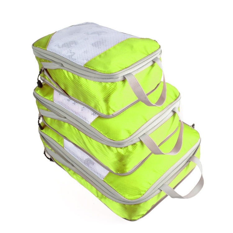 3 pezzi/set borsa da viaggio impermeabile per vestiti a compressione, Orange With Net, Nevy With Net, Pink With Net, Red With Net, Green With Net, Gray With Net, Black With Net, Gray Without Net, Black Without Net, Red Without Net, Blue Without Net    ...