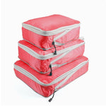 3 pezzi/set borsa da viaggio impermeabile per vestiti a compressione, Orange With Net, Nevy With Net, Pink With Net, Red With Net, Green With Net, Gray With Net, Black With Net, Gray Without Net, Black Without Net, Red Without Net, Blue Without Net    ...