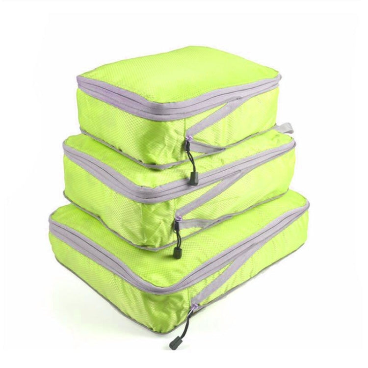 3 pezzi/set borsa da viaggio impermeabile per vestiti a compressione, Orange With Net, Nevy With Net, Pink With Net, Red With Net, Green With Net, Gray With Net, Black With Net, Gray Without Net, Black Without Net, Red Without Net, Blue Without Net    ...