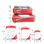 3 pezzi/set borsa da viaggio impermeabile per vestiti a compressione, Orange With Net, Nevy With Net, Pink With Net, Red With Net, Green With Net, Gray With Net, Black With Net, Gray Without Net, Black Without Net, Red Without Net, Blue Without Net    ...