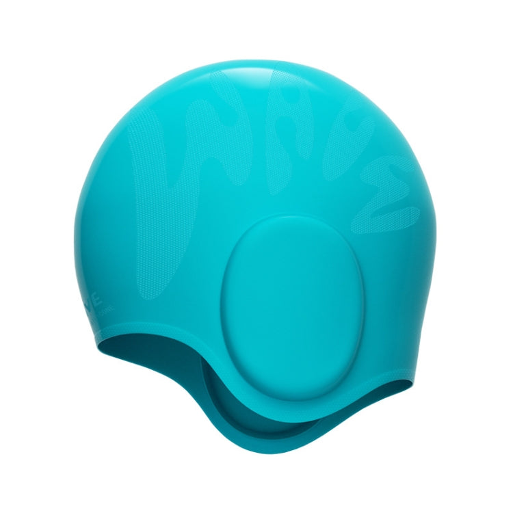Cuffia da nuoto in silicone per paraorecchie impermeabile tinta unita WAVE, White, Pink, Black, Pink Blue, Rose Red, Colorful Blue, Childrens White, Childrens Pink, Childrens Pink Blue, Long Hair Pink Purple, Long Hair Black