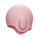 Cuffia da nuoto in silicone per paraorecchie impermeabile tinta unita WAVE, White, Pink, Black, Pink Blue, Rose Red, Colorful Blue, Childrens White, Childrens Pink, Childrens Pink Blue, Long Hair Pink Purple, Long Hair Black