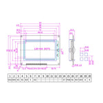 Schermo di controllo LCD 12864 per stampante 3D Ramps1.4