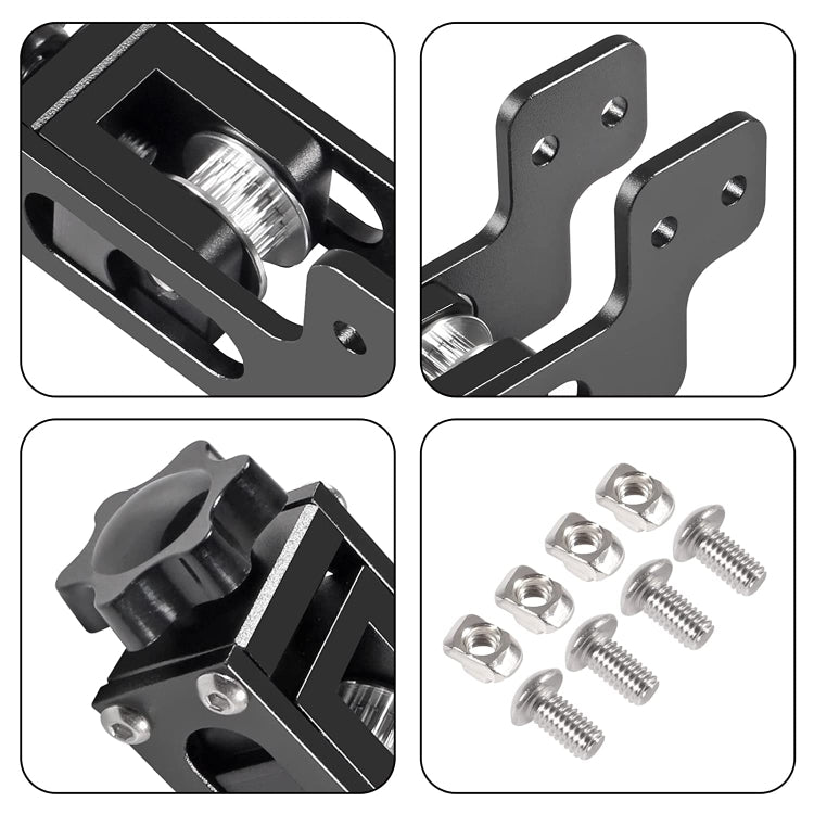Piastra per cinghia sincrona asse Y per Ender 3