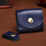 Mini borsa vintage in pelle per cuffie vari colori