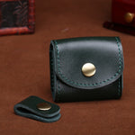 Mini borsa vintage in pelle per cuffie vari colori