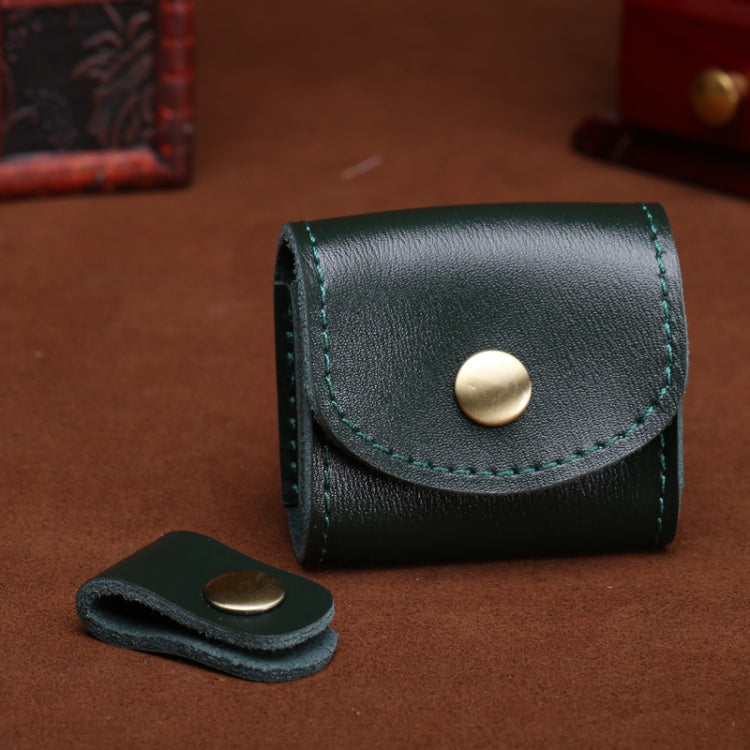 Mini borsa vintage in pelle per cuffie vari colori