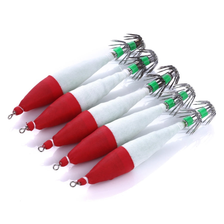5 Pz/borsa HENGJIA SJ001 Esplosione Luminosa Calamari Gancio Pesca D'altura Esca Finta, SJ001 (1), SJ001 (2), SJ001 (3), SJ001 (4), SJ001 (5)