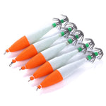 5 Pz/borsa HENGJIA SJ001 Esplosione Luminosa Calamari Gancio Pesca D'altura Esca Finta, SJ001 (1), SJ001 (2), SJ001 (3), SJ001 (4), SJ001 (5)